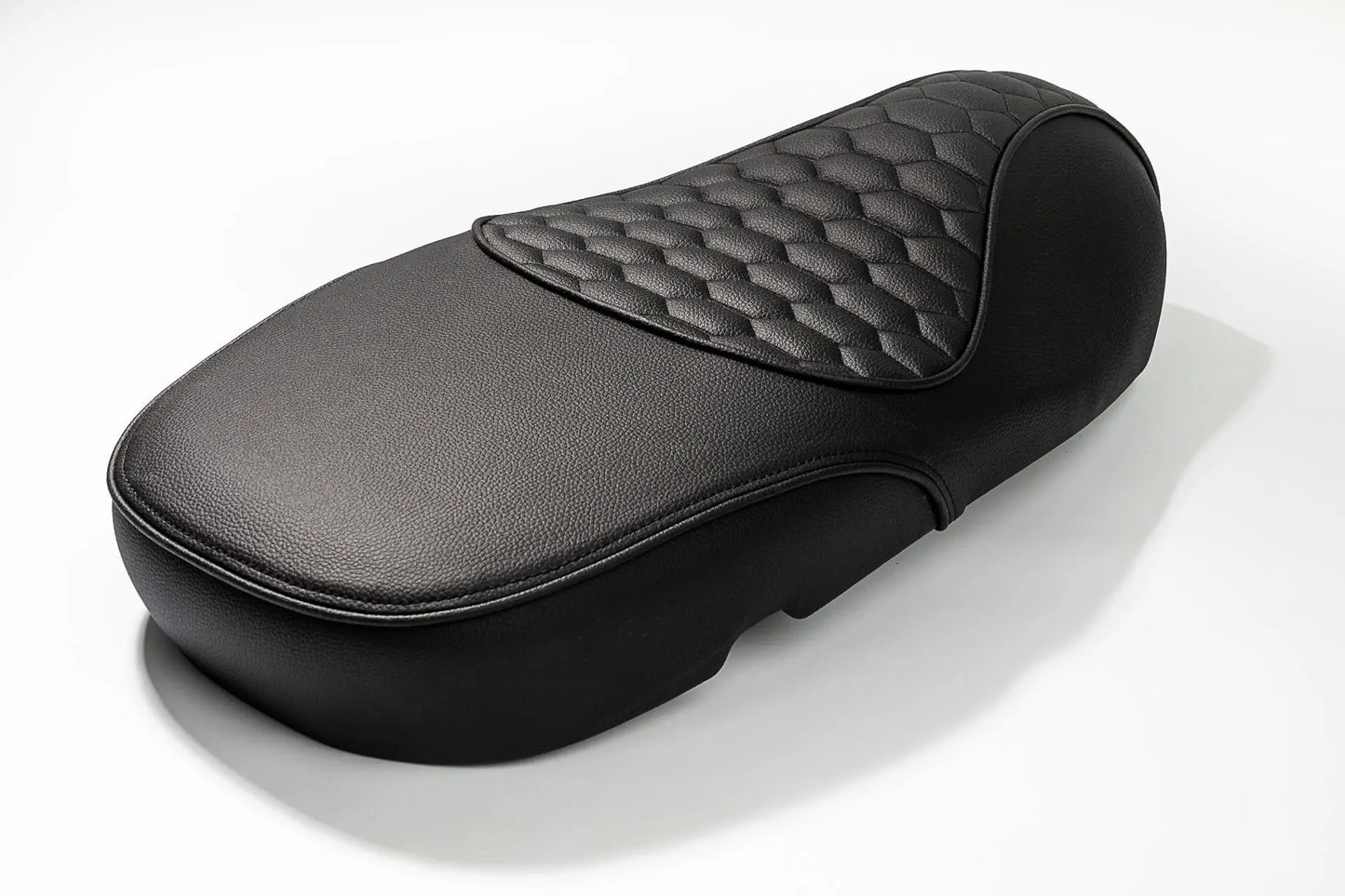 Custom Seat Deluxe Audi RS Black | Vespa Sprint/ Primavera 50/125/150cc Falan Parts 379.95 Falan Parts