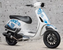 Decal Set Crystal Polini | Vespa Sprint Polini 145.95 Falan Parts