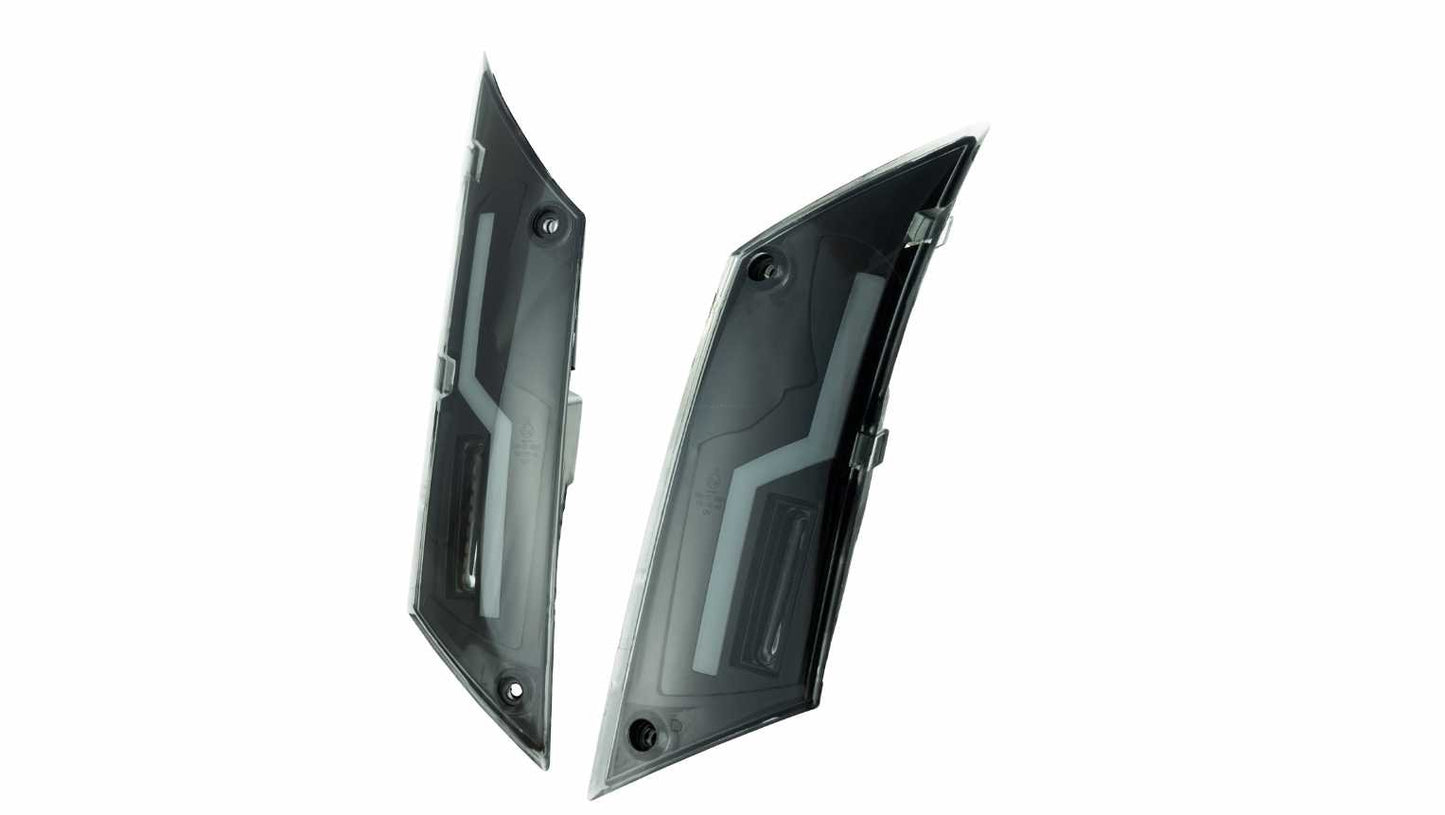 FP Parts Indicators Smoked Led | Piaggio ZIP 2000/SP 50/125/150cc 2/4T Falan Parts Falan Parts