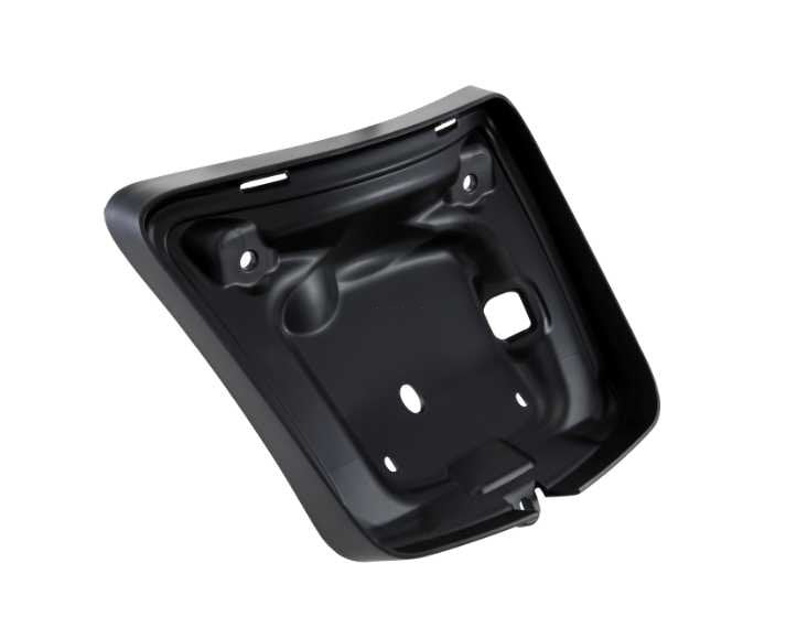 Fame Rear Light SIP Gloss & Matt Black | Vespa GTS/GTS Super /GTV 125-300cc ('14-'18) SIP 30.50 Falan Parts