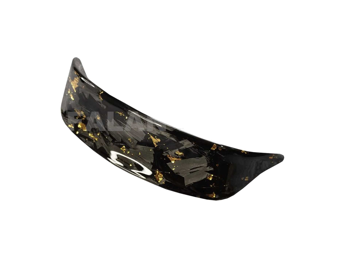Forged Carbon Fiber Cockpit Spoiler Gold Edition | Vespa Sprint 50-150cc 2T/4T AC Falan Parts 59.95 Falan Parts