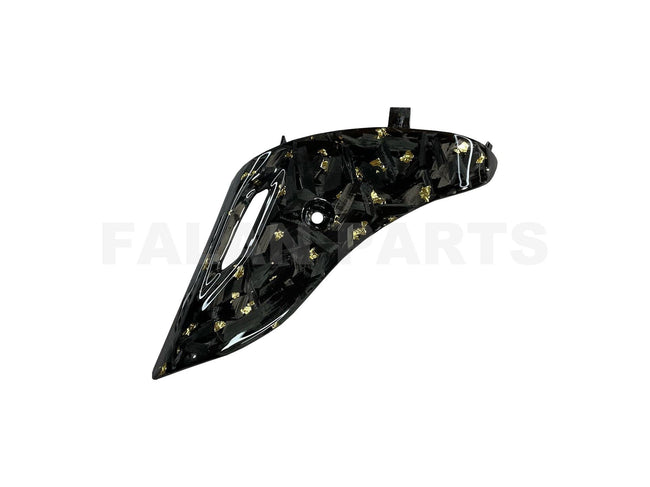 Forged Carbon Fiber Fork Cover Gold Edition | Vespa sprint/Primavera 50-150 Falan Parts 89.95 Falan Parts