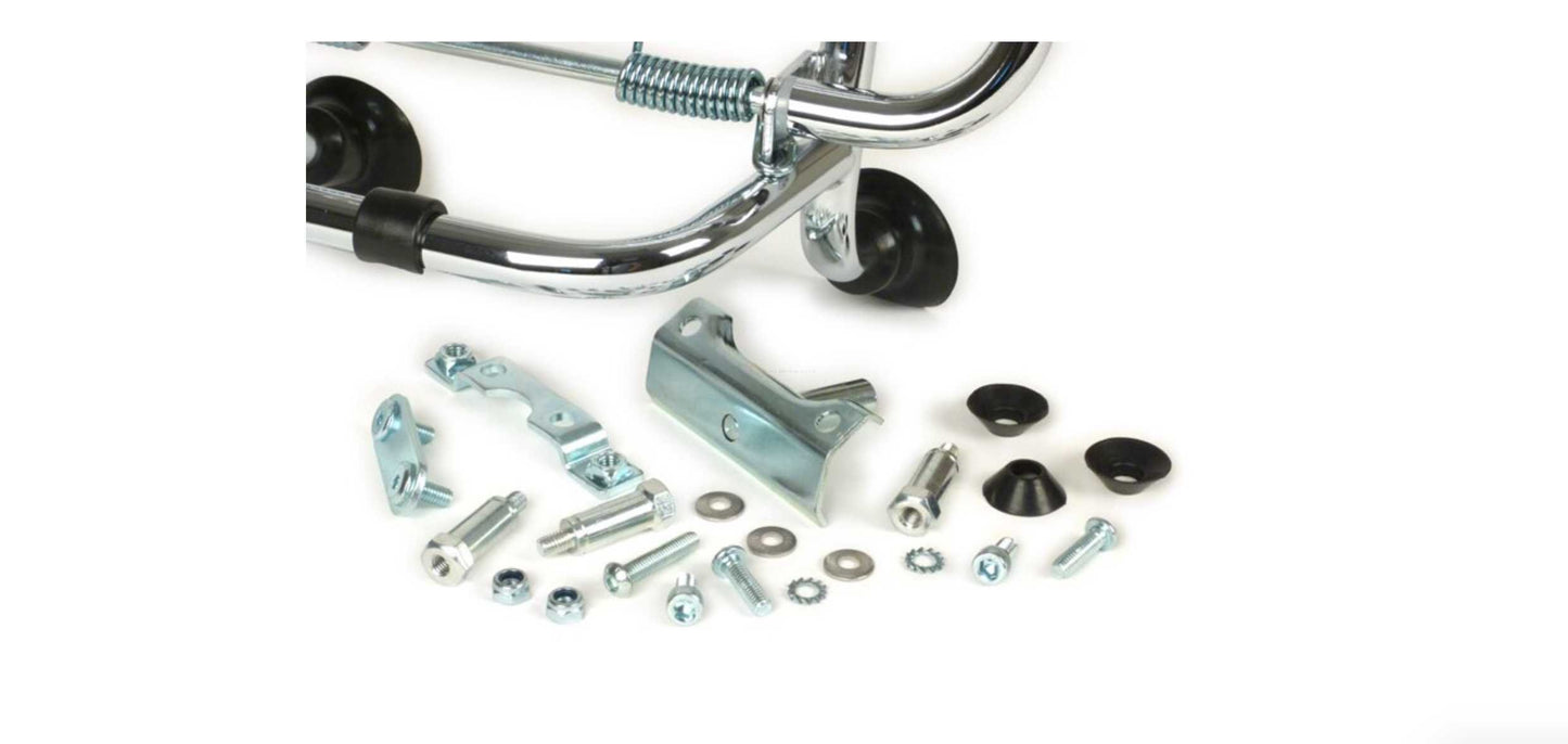 Front carrier fold down PIAGGIO chrome | Vespa GT/GTS 125-300cc Piaggio Falan Parts