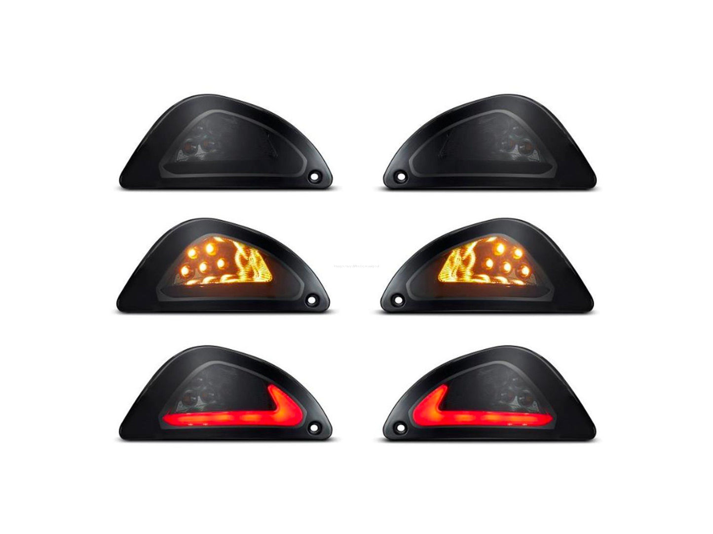 HD Corse Turn Signals Indicator Rear Smoked | SXL/LX/LXV/S 50-150cc HD CORSE 154.95 Falan Parts