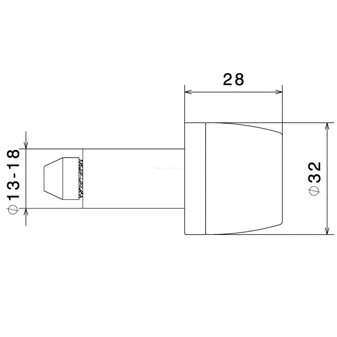 Handlebar End Weight RIZOMA | Vespa LX/LXV/S/GTS Models RIZOMA 59.95 Falan Parts