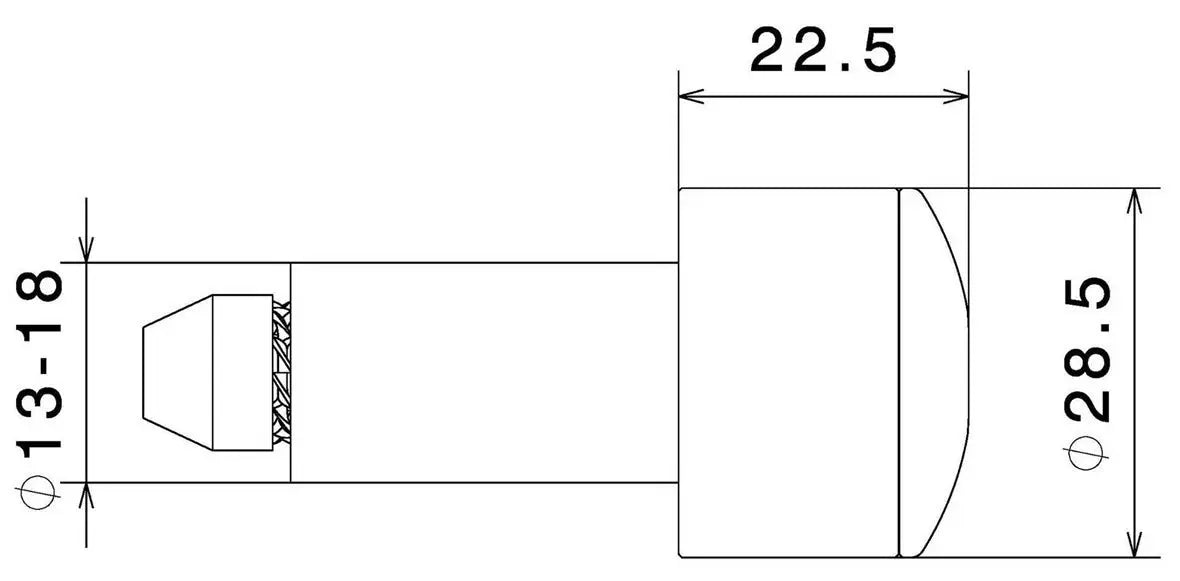 Handlebar End Weight RIZOMA right/left | Vespa Models RIZOMA 62.92 Falan Parts