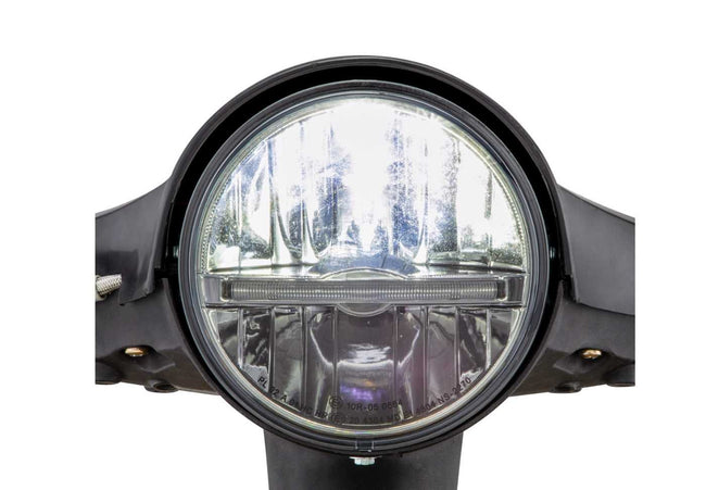 Headlight Unit SIP PERFORMANCE LED Round Ø 143 | Vespa PX80-200/PE/Lusso/'98/MY/'11/LML Star 125-200 2T/4T SIP 232.00 Falan Parts