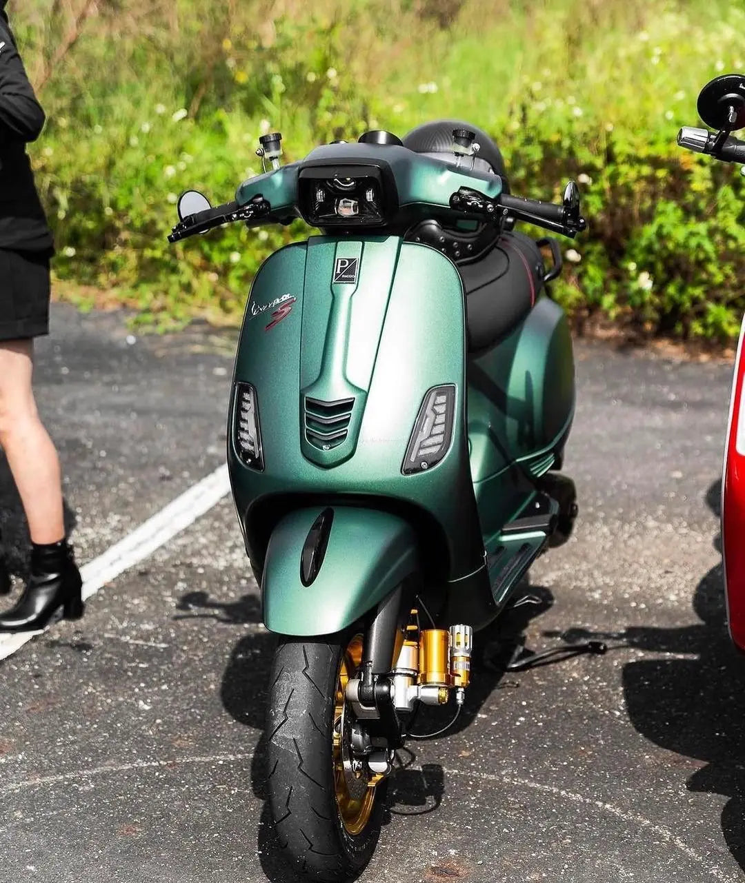 Headlight Unit ZELIONI LED trapezoidal | Vespa S 50-150cc Zelioni Falan Parts