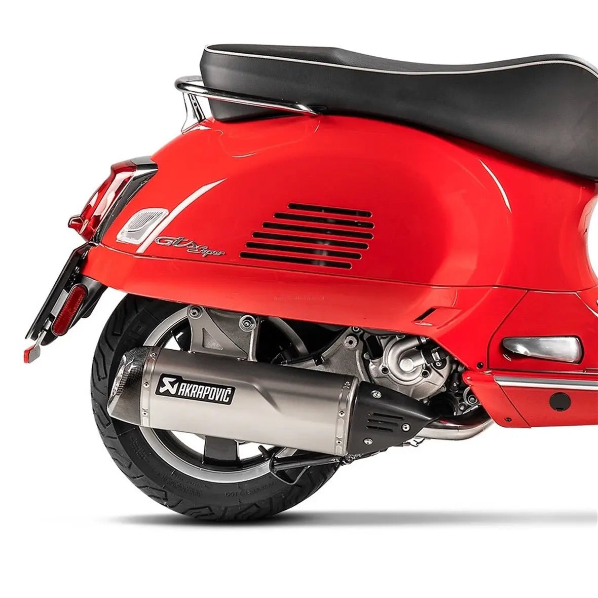 Heat Shield AKRAPOVIC Exhaust Manifold | Vespa GTS 125-300ccm i.e. 4T LC Akrapovic 107.18 Falan Parts