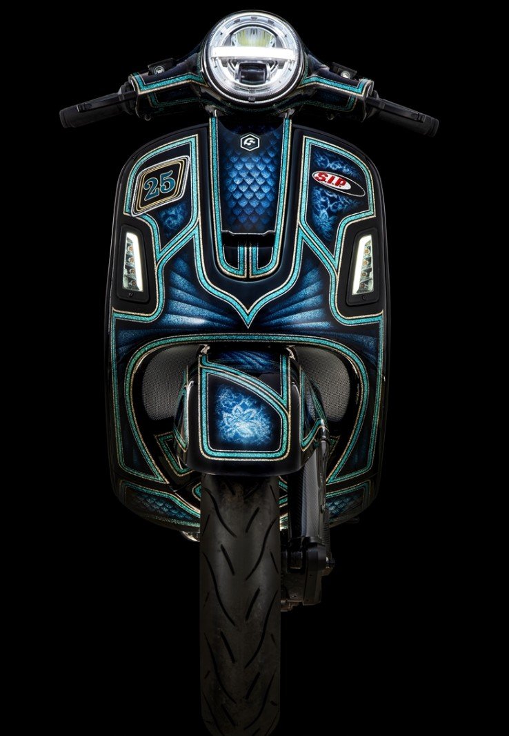 Horn Cover SIP SERIES PORDOI | Vespa GTS Models 125-300cc (-'18) SIP 47.95 Falan Parts