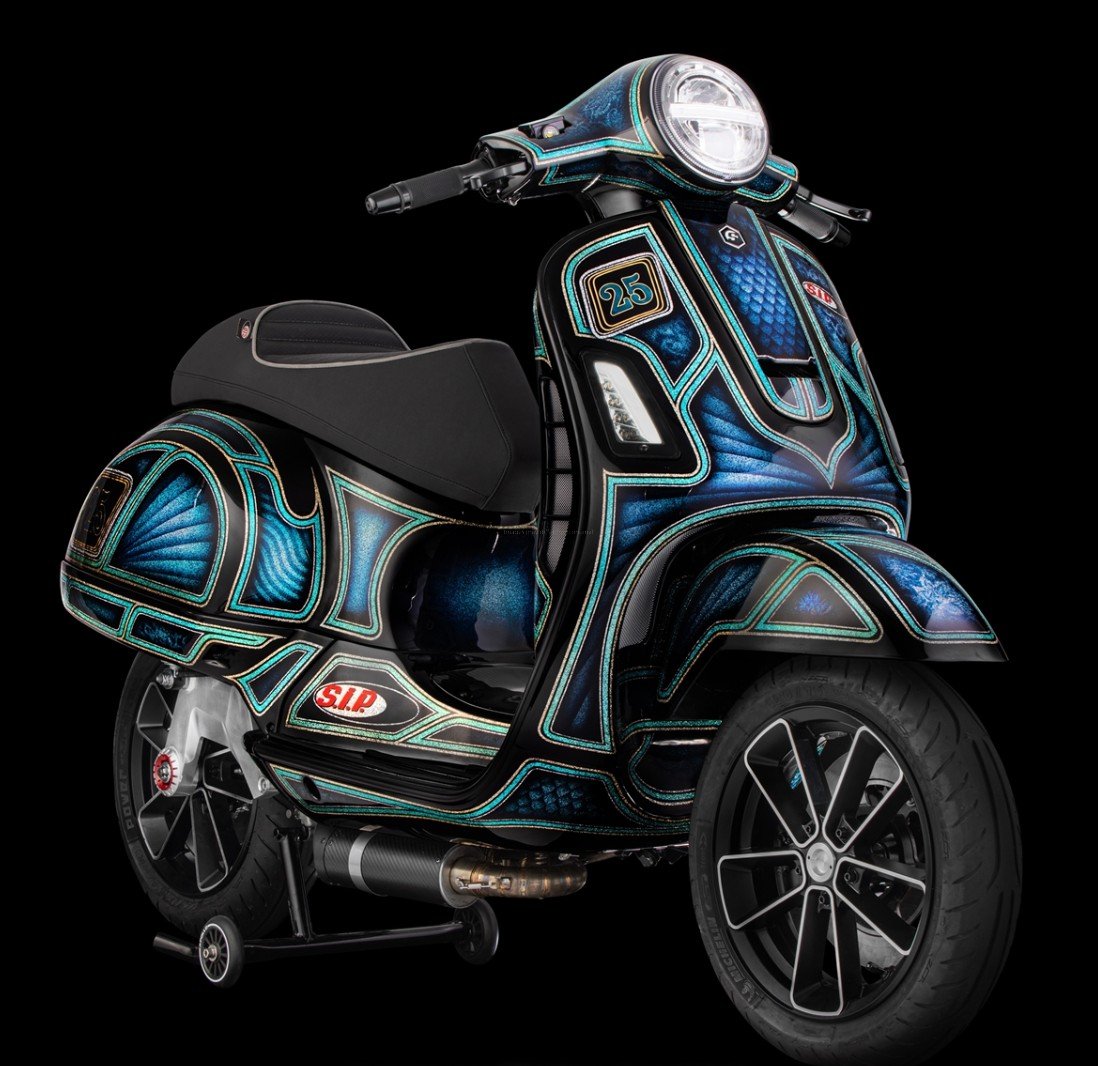 Horn Cover SIP SERIES PORDOI | Vespa GTS Models 125-300cc (-'18) SIP 62.45 Falan Parts