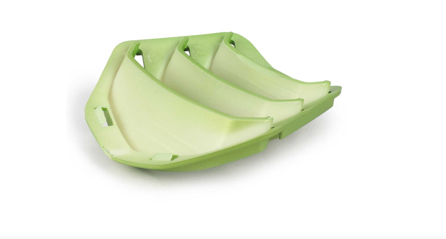 Horn cover inlay PIAGGIO green | Vespa GTS 125-300cc Piaggio Falan Parts