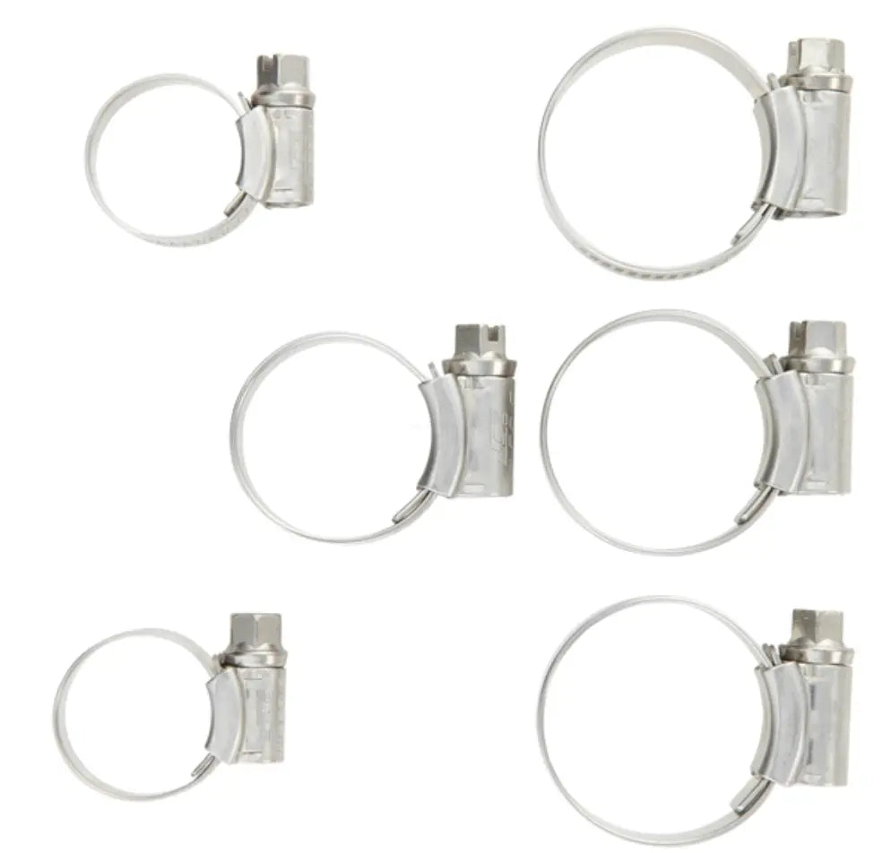 Hose Clips Set SAMCO | Vespa GTS/GTS Super/GTV/GT 60 250-300cc Samco Sport Falan Parts