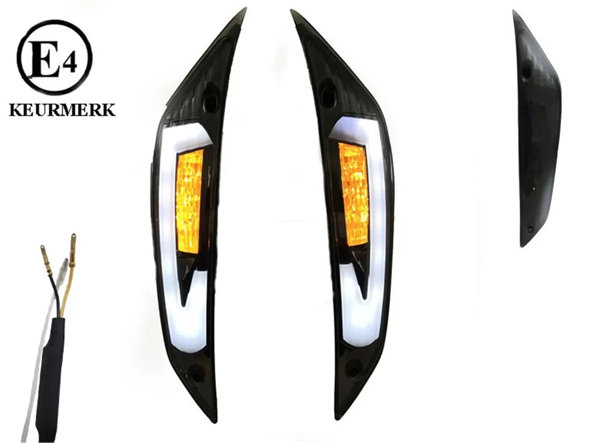 Indicator Kit POWER1 front Smoked | PIAGGIO ZIP II/ZIP SP 50cc POWER1 79.95 Falan Parts