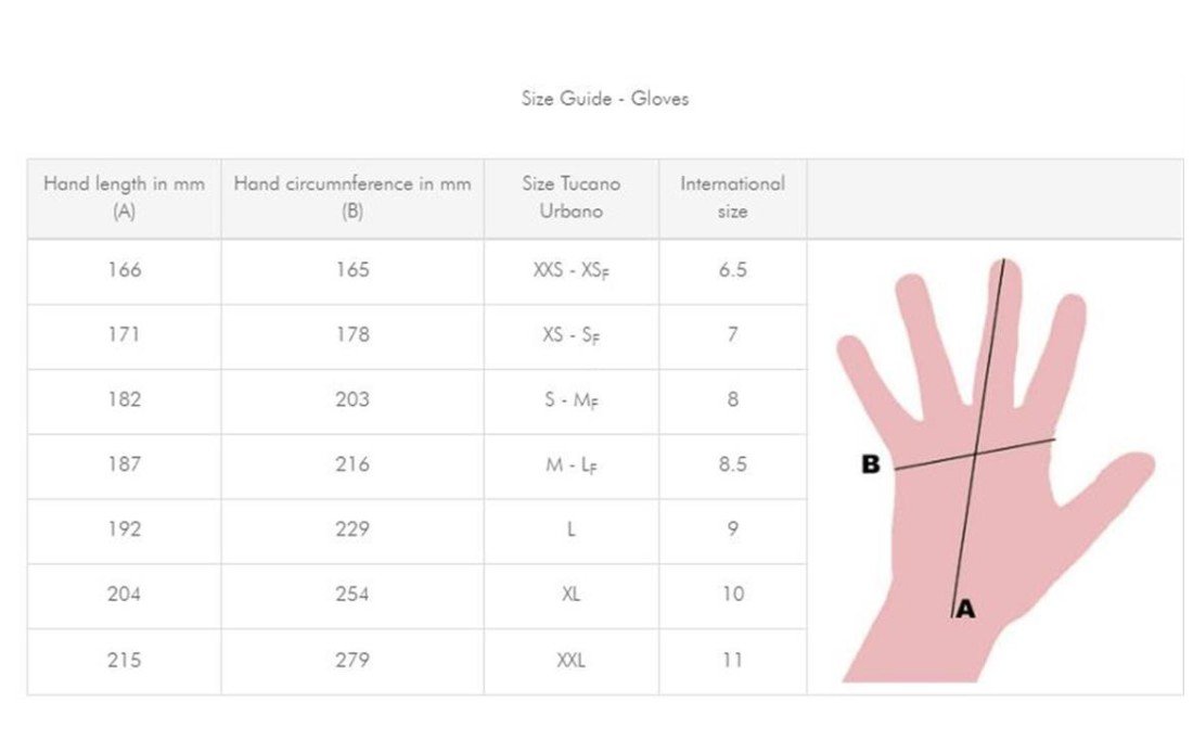 Inner Gloves TUCANO URBANO Polo Thermal size M-L unisex black TUCANO URBANO 15.99 Falan Parts