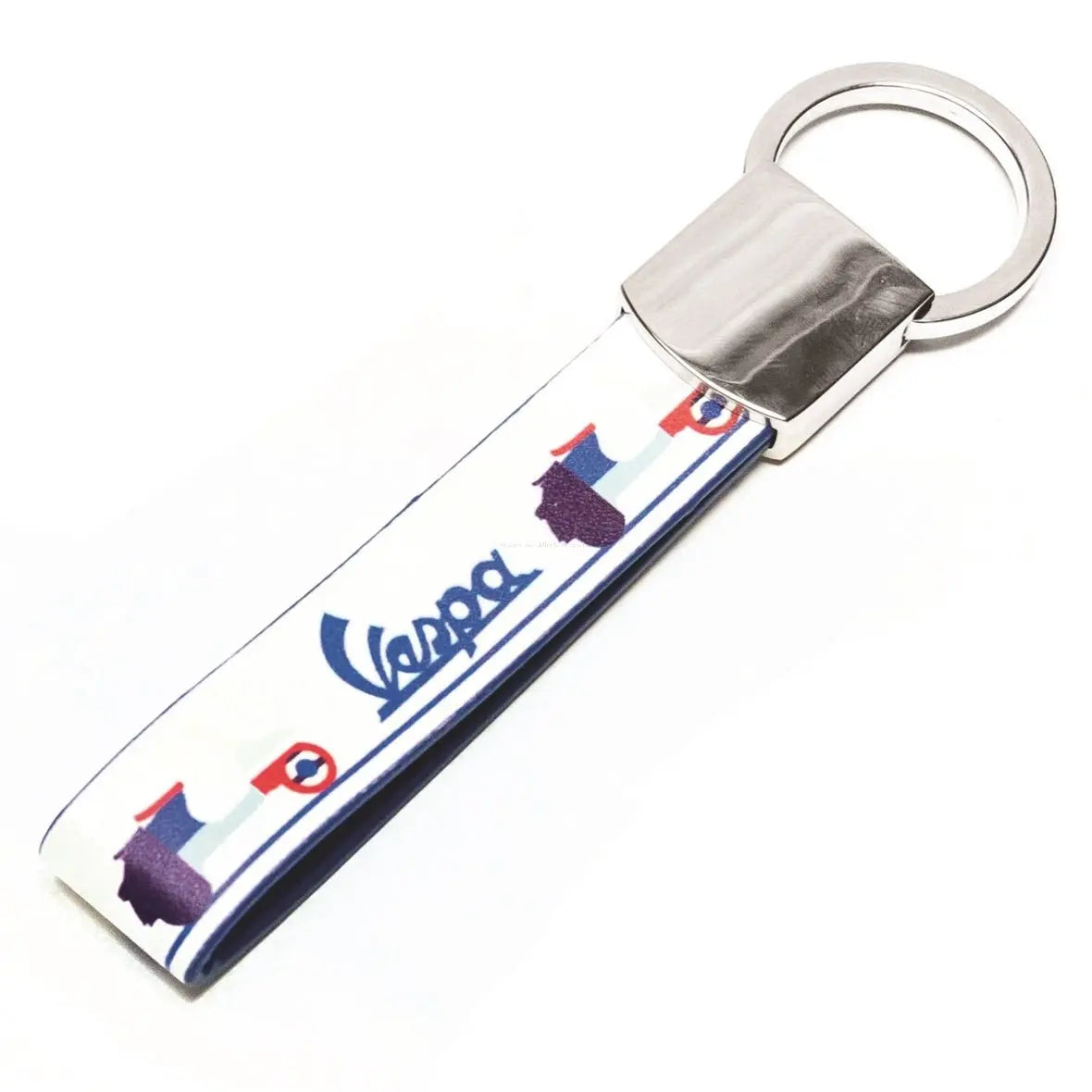 Key Chain FORME "loop" with "Vespa" emblem SIP 24.20 Falan Parts
