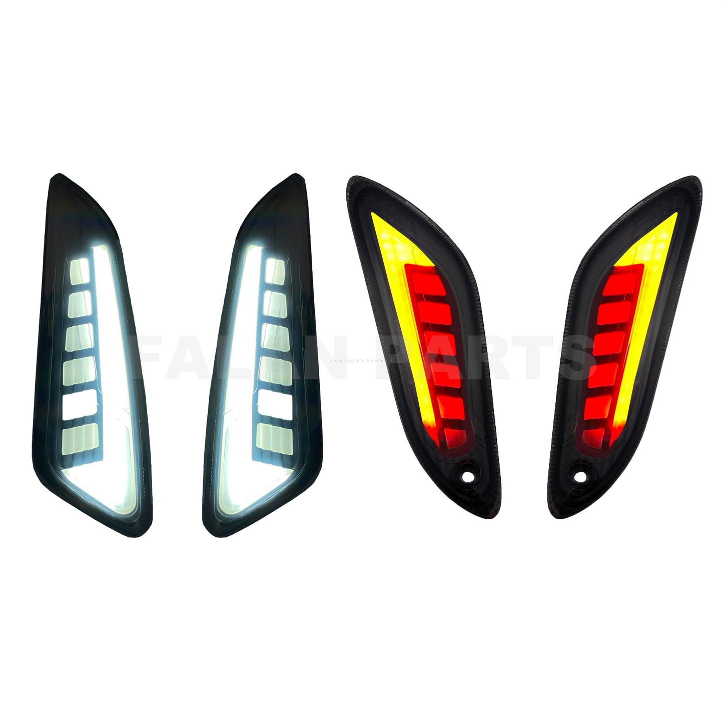 LED Smoke Flow A-Plus Indicator Rear | Vespa Primavera/ Sprint 50-150cc A-PLUS 99.95 Falan Parts