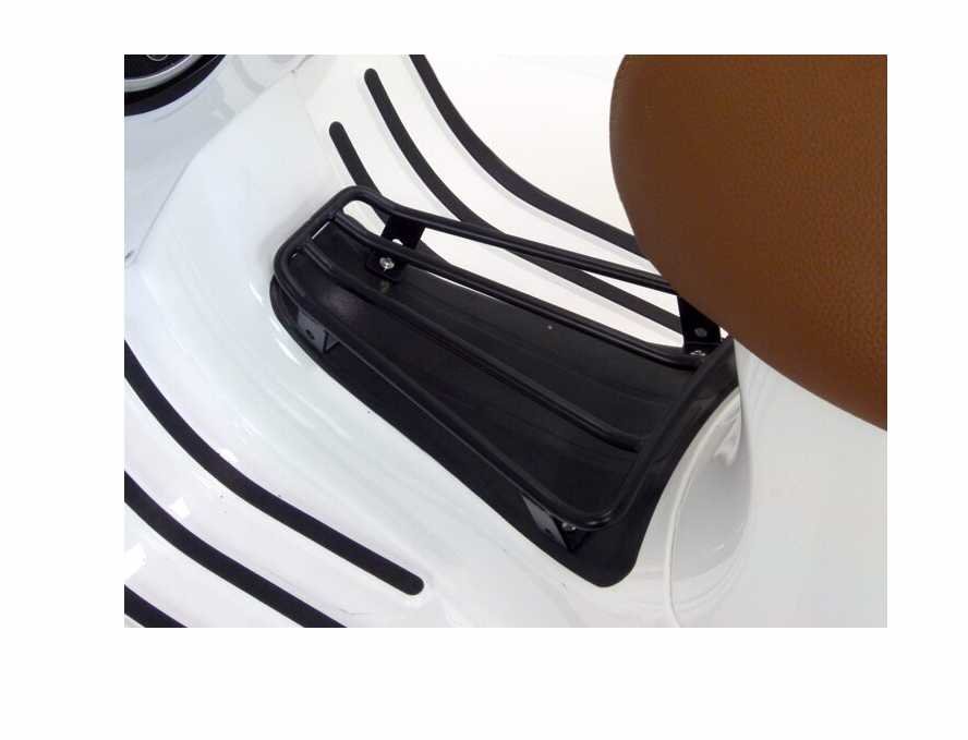 Luggage Carrier Floorboard MOTO NOSTRA Matt Black | Vespa GTS/GTV/ GTL/GT 125-300 cc MOTO NOSTRA Falan Parts