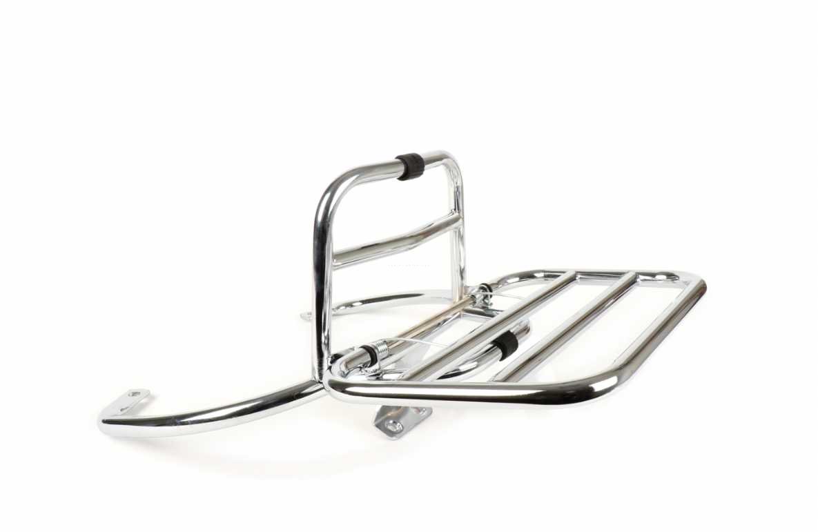 Luggage Carrier Fold Down MOTO NOSTRA Chrome | Vespa GT/GTL/ GTV/GTS/ GTS Super 125-300cc MOTO NOSTRA Falan Parts