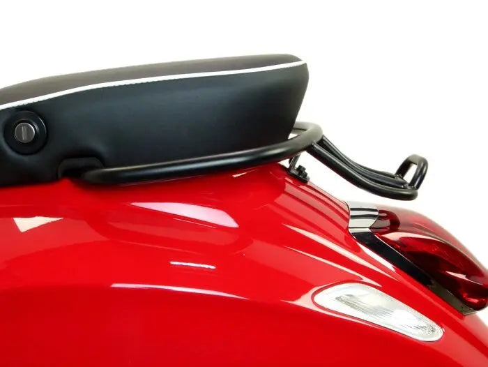 Luggage Carrier rear Moto Nostra Gloss Satin Black | Vespa Primavera/ Sprint 50-150 MOTO NOSTRA 79.95 Falan Parts