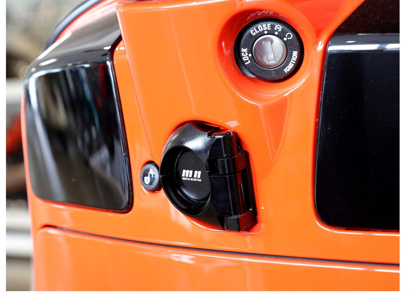 Luggage Hook MOTO NOSTRA CNC | Vespa S/GTS Models 50-300cc MOTO NOSTRA 48.55 Falan Parts