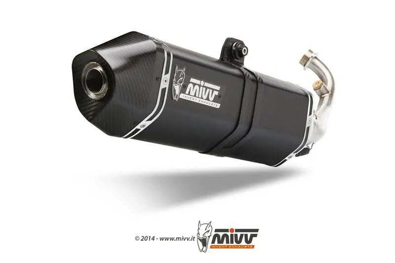 MIVV Speed Edge Full Exhaust System | Piaggio Beverly 300cc MIVV Falan Parts