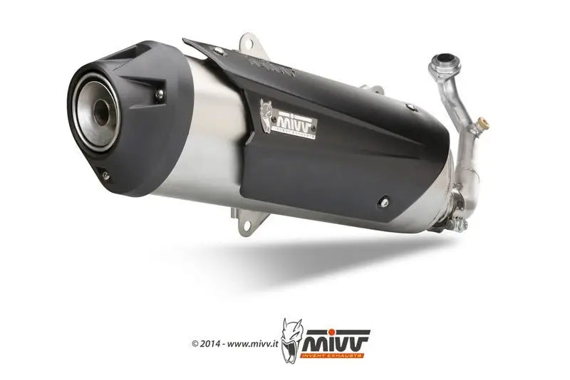 MIVV Urban Full Exhaust System | Piaggio MP3 500cc MIVV Falan Parts