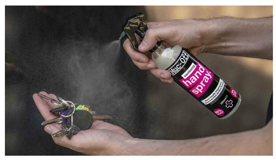 MUC-OFF Antibacterial Hand Spray - 250ml MUC-OFF 9.95 Falan Parts