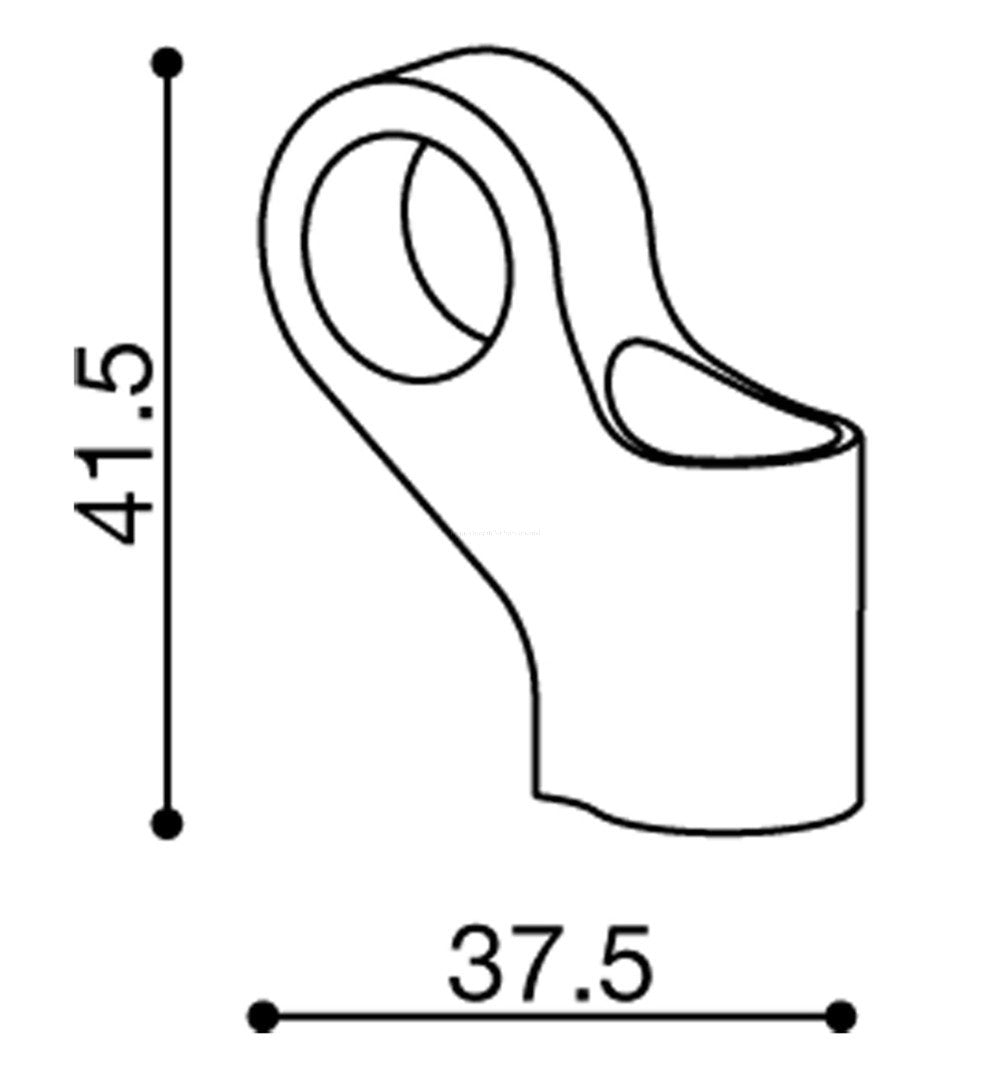 Mirror Adaptor RIZOMA "Side Mount" | Vespa LX/LXV/S/GTS/GTS Models RIZOMA 10.17 Falan Parts