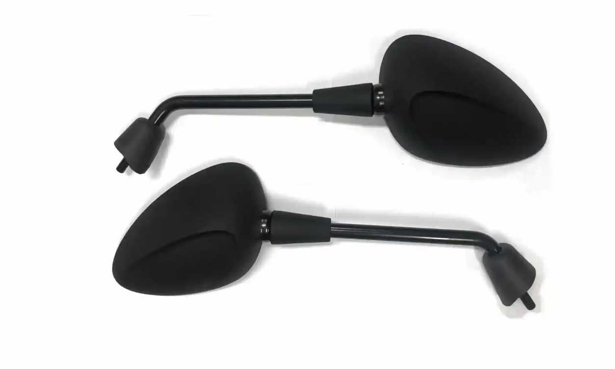 Mirror Set Gloss & Matt Black | Vespa Sprint 50-150cc 2T/4T Falan Parts 44.99 Falan Parts