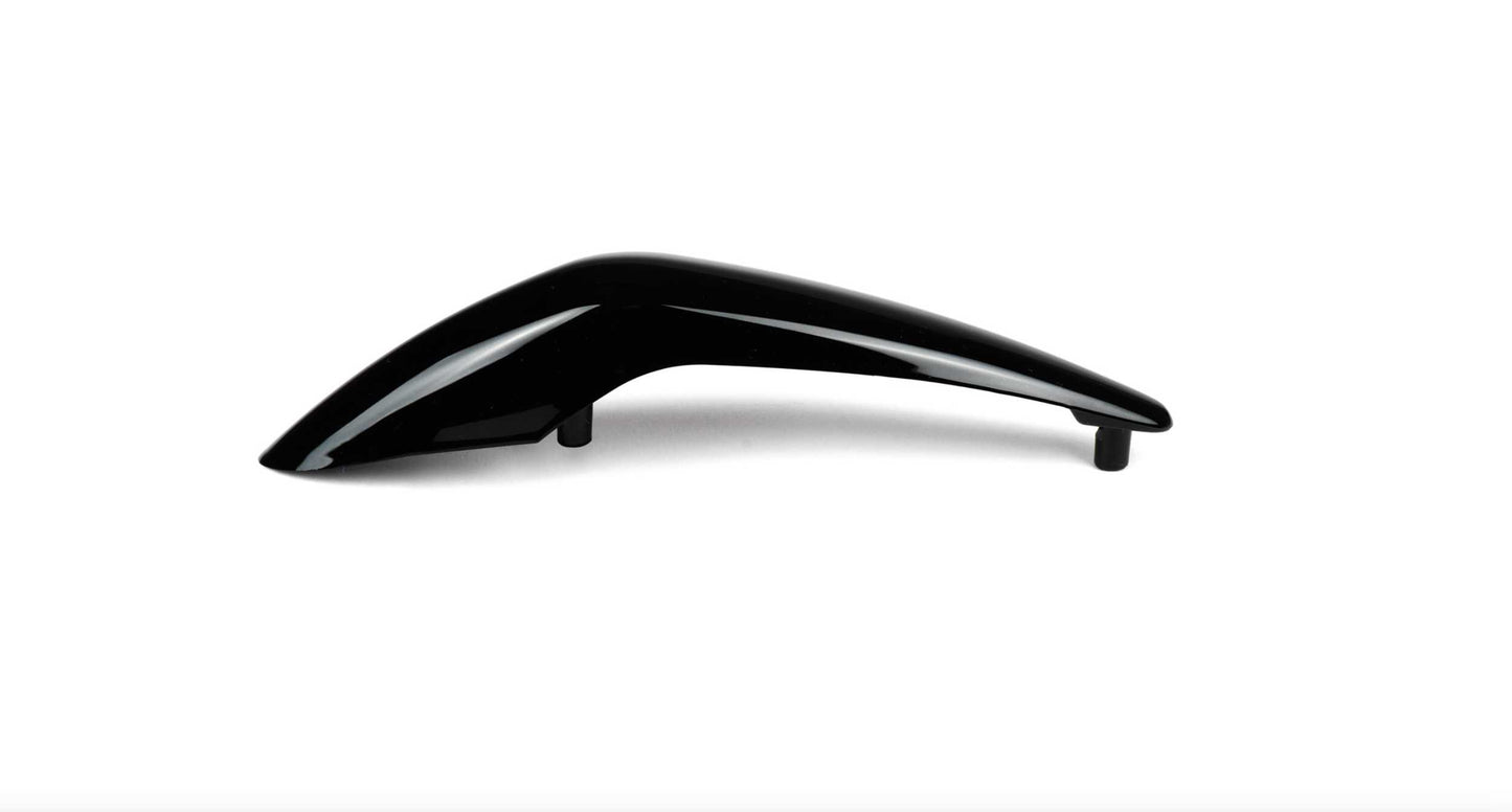 Mudguard crest Moto Nostra shiny black | Vespa GTS 125-300cc MOTO NOSTRA Falan Parts