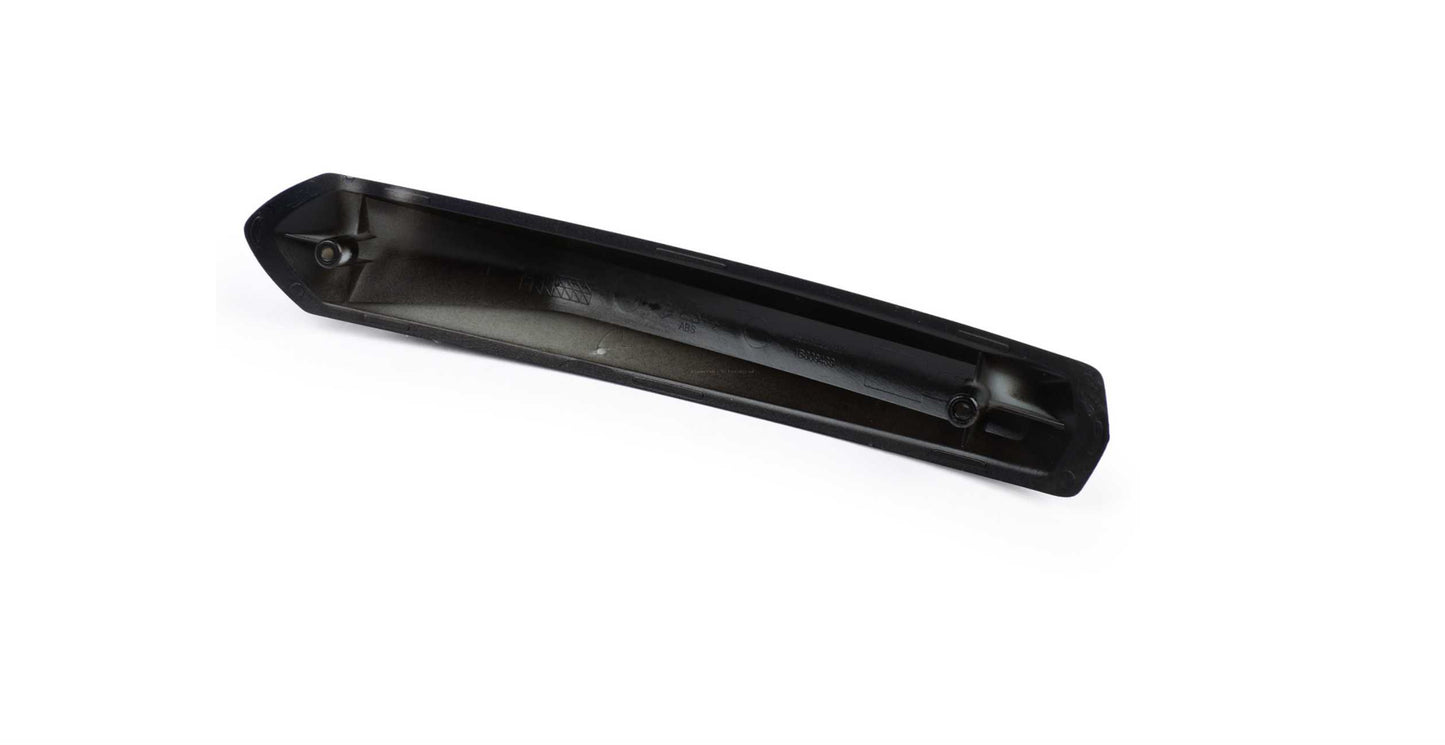 Mudguard crest PIAGGIO shiny black | Vespa GTS 125-300cc Piaggio Falan Parts