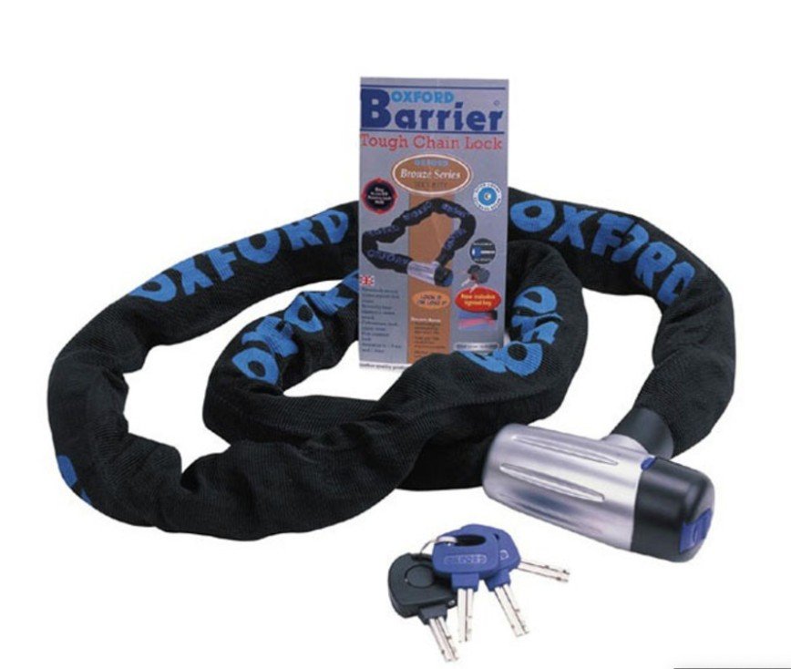 OXFORD Barrier Chain Lock - 1.5m x 10mm OXFORD 44.95 Falan Parts