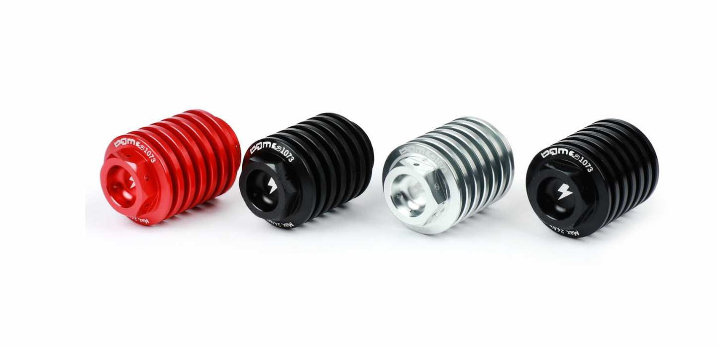 Oil drain plug BGM PRO CNC Black Matt | Vespa / Piaggio 125-400cc BGM Falan Parts