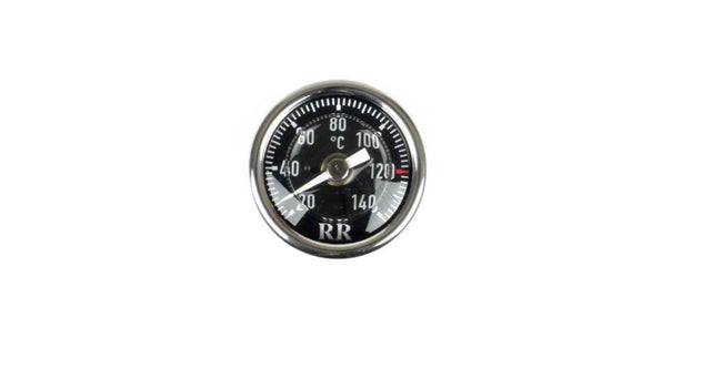 Oil temperature gauge RR black dial | Vespa GT/GTS/GTV/ GTL/S/ET4/ LX/LXV 125-300cc RR  Falan Parts