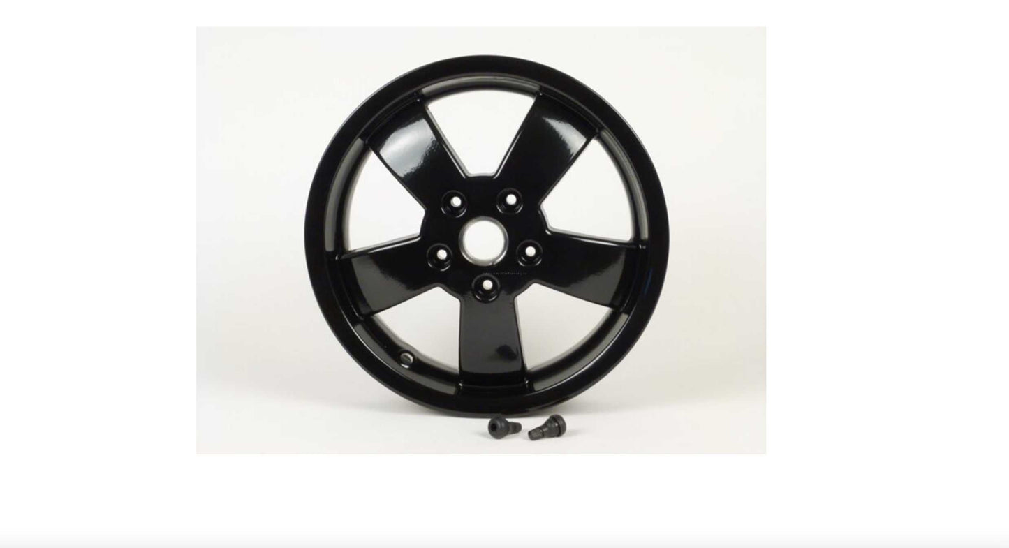 Pair of rims PIAGGIO black | Vespa GT/GTL/ GTV/ GTS 125-300cc Falan Parts Falan Parts