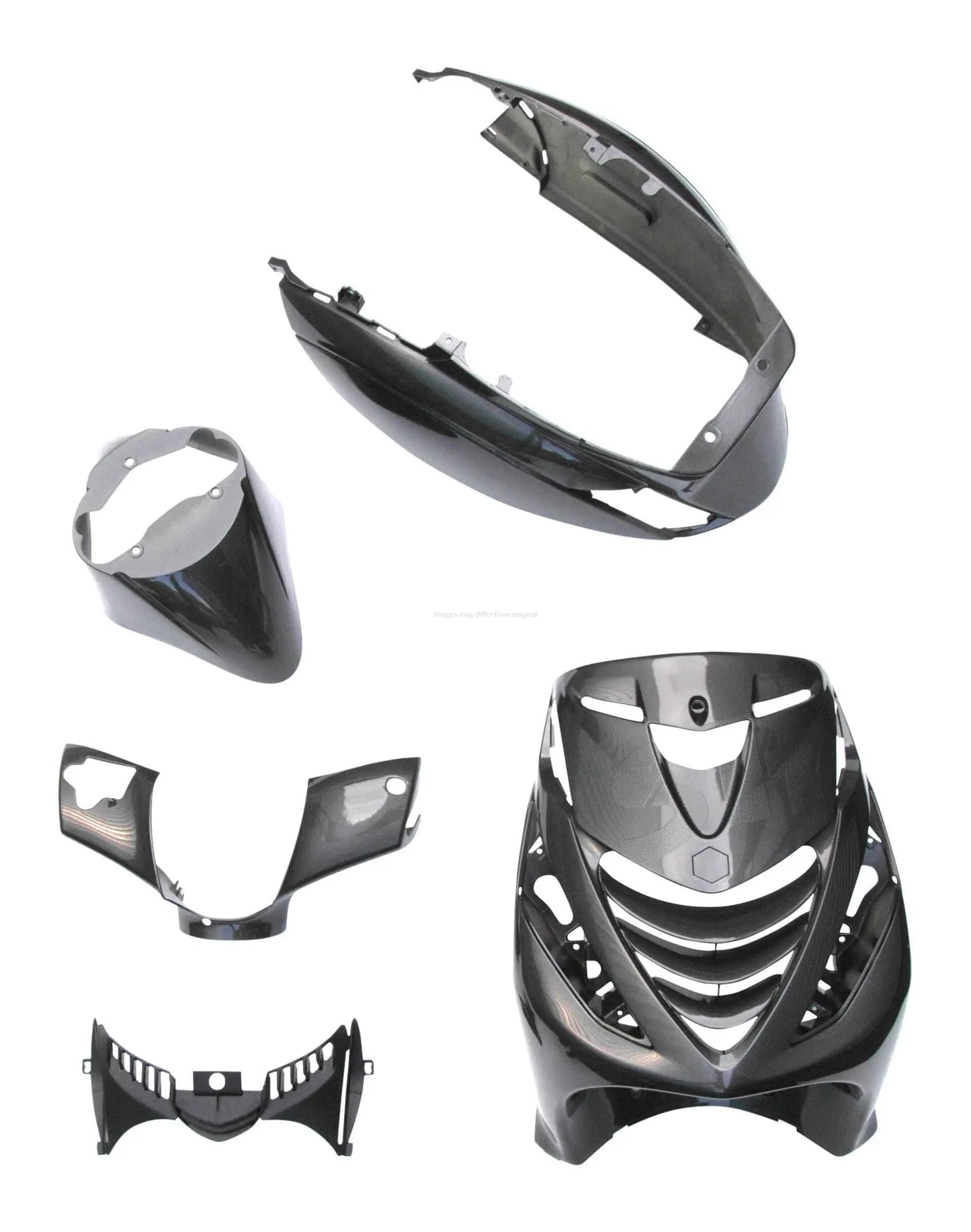 Panel Kit Porsche Agate Grey | Piaggio ZIP 2000/SP Models Falan Parts 159.95 Falan Parts