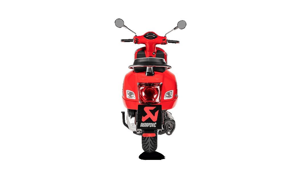 Racing Exhaust AKRAPOVIC Black Edition 2020 | Vespa GTS 125-300cc i.e. 4T Akrapovic 652.19 Falan Parts