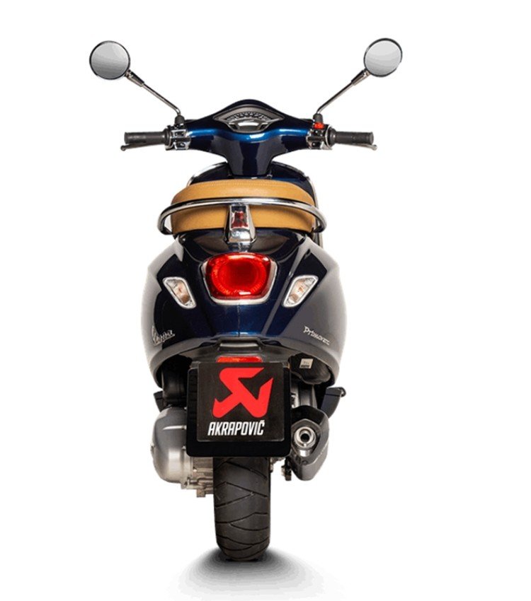 Racing Exhaust AKRAPOVIC Black Edition SLIP-ON | Vespa Primavera/ Sprint 125/150cc Akrapovic 884.95 Falan Parts
