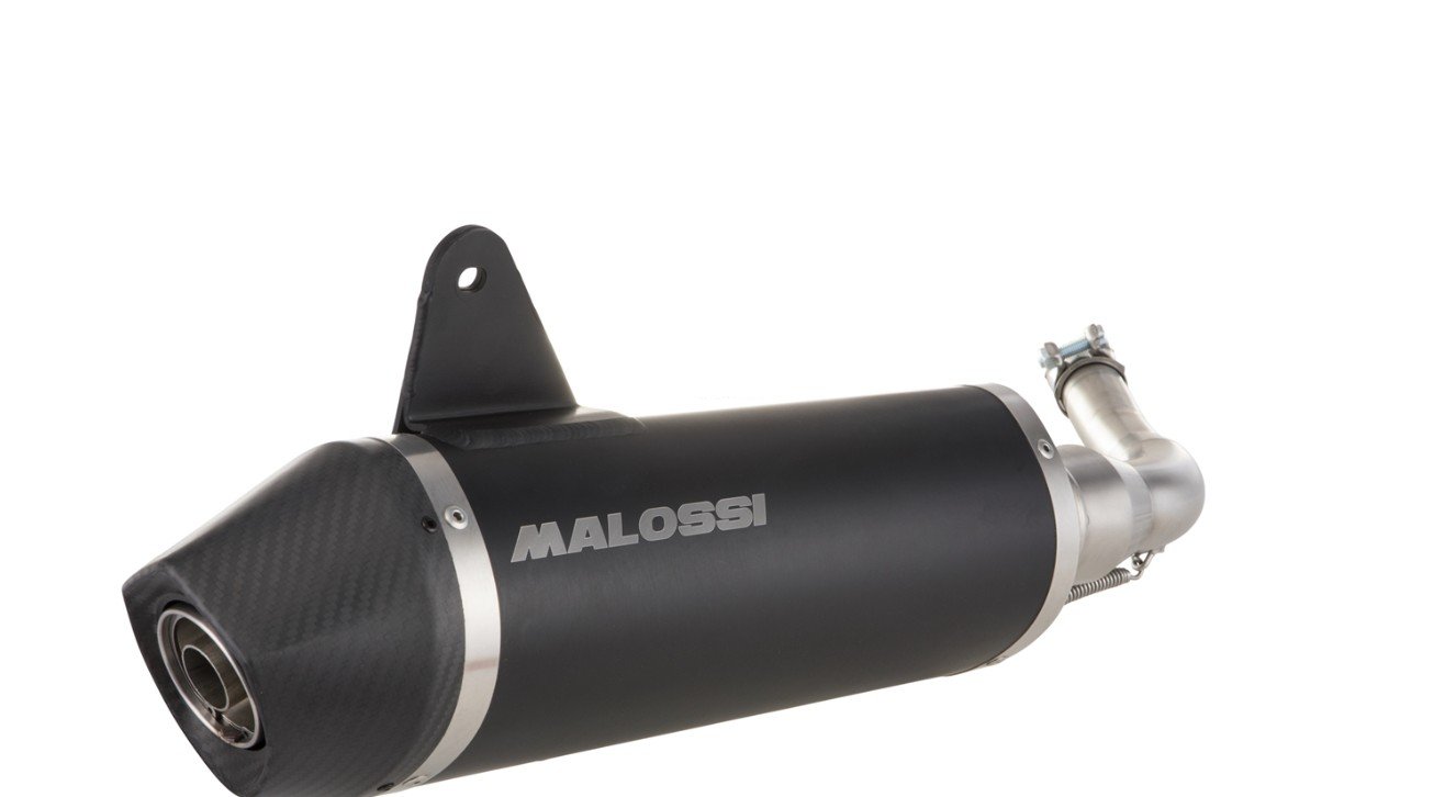Racing Exhaust MALOSSI RX Black Edition | Vespa GTS Models 300cc (`16-`20) E4 Malossi 515.98 Falan Parts