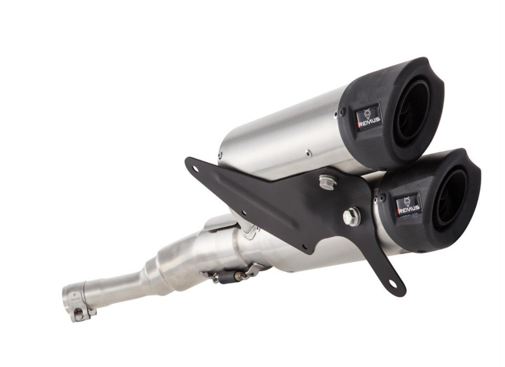 Racing Exhaust REMUS Dual Flow | Vespa GTS Models 300cc (`16-`18) E4 Remus 778.55 Falan Parts