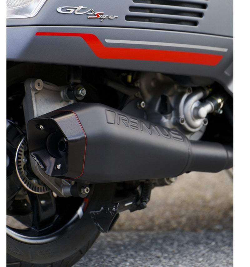 Racing Exhaust REMUS RS 2.0 | Vespa GTS Models HPE 300cc (`20-) E5 Remus 964.95 Falan Parts