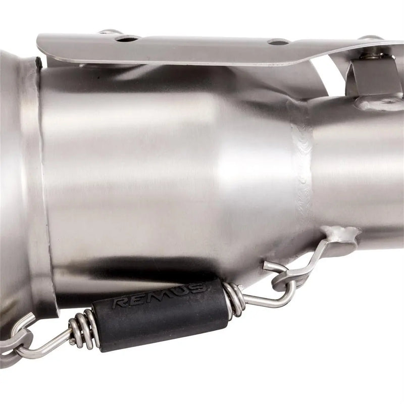Racing Exhaust REMUS Stainless Steel Silver | Vespa GTS/GTS Super 125/150 E4 Remus 539.95 Falan Parts