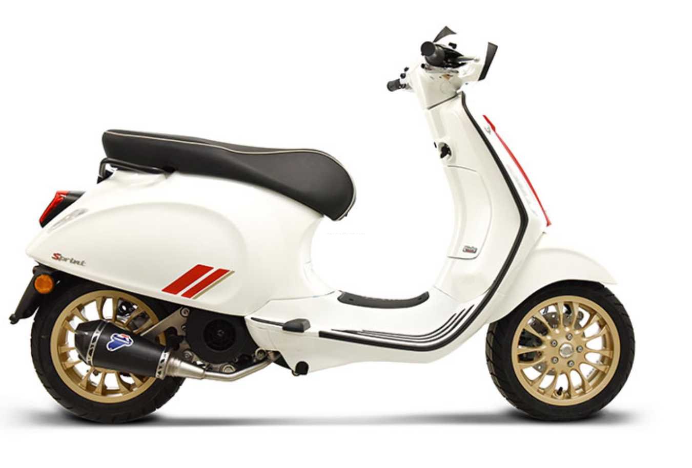 Racing Exhaust TERMIGNONI Relevance Conical Black Edition | Vespa LX/S/Primavera/Sprint 3V i.e. 125-150cc Termignoni 840.00 Falan Parts