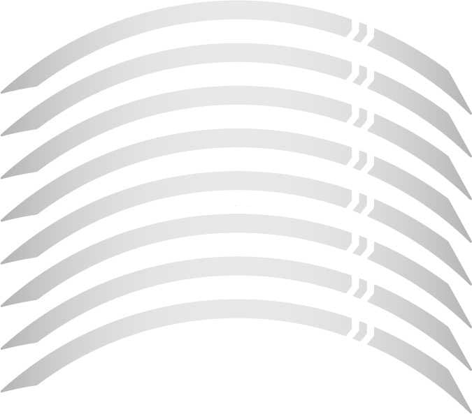 Rim Sticker Set Design 3 | Vespa Sprint/ Primavera/ Elettrica 50-150cc Falan Parts Falan Parts