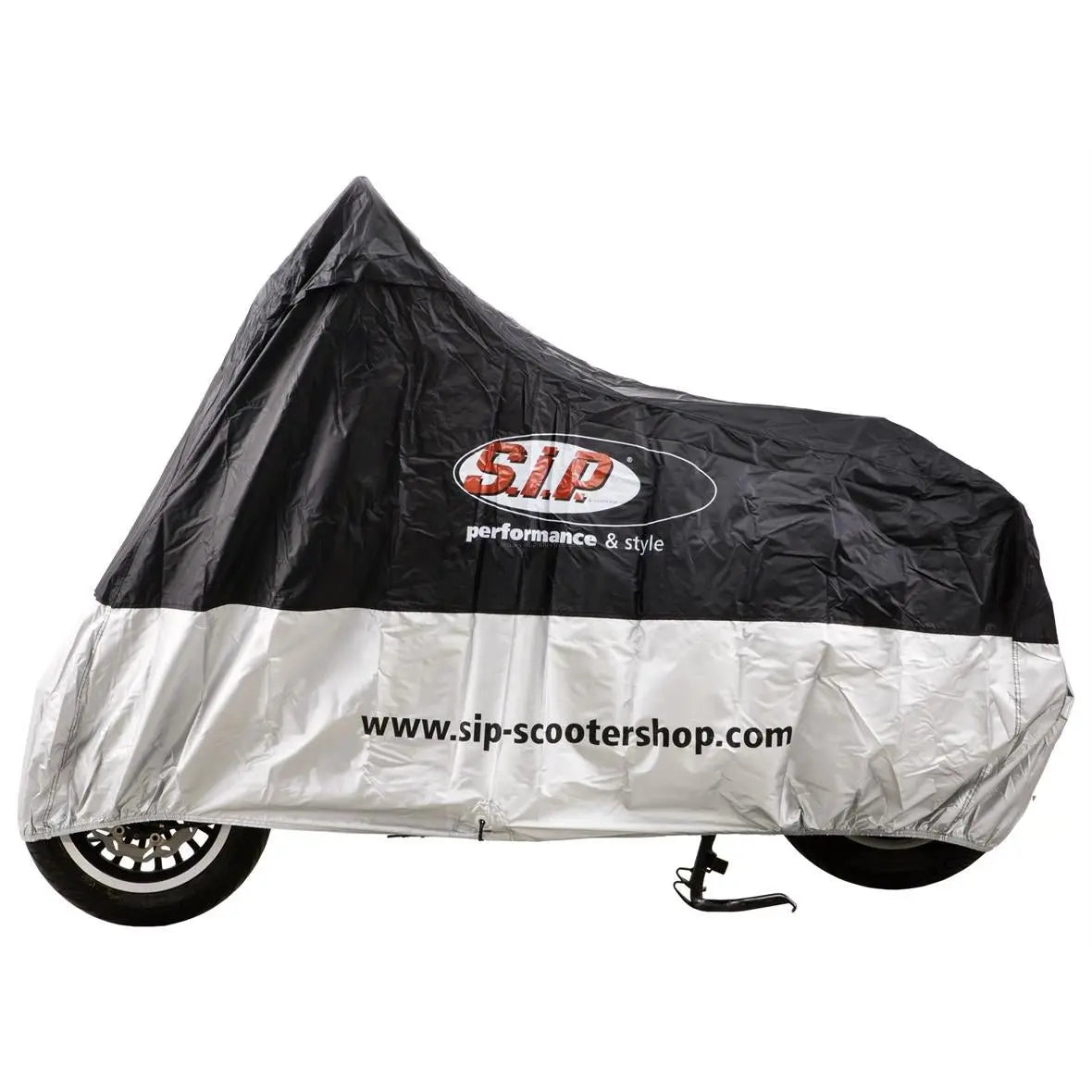 Scooter Cover SIP Outdoor "Scooter" | size M-L 2050x840x1210 mm black/silver SIP 35.80 Falan Parts