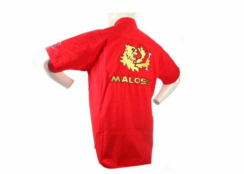 Shirt MALOSSI Red With Logo | unisex Malossi Falan Parts