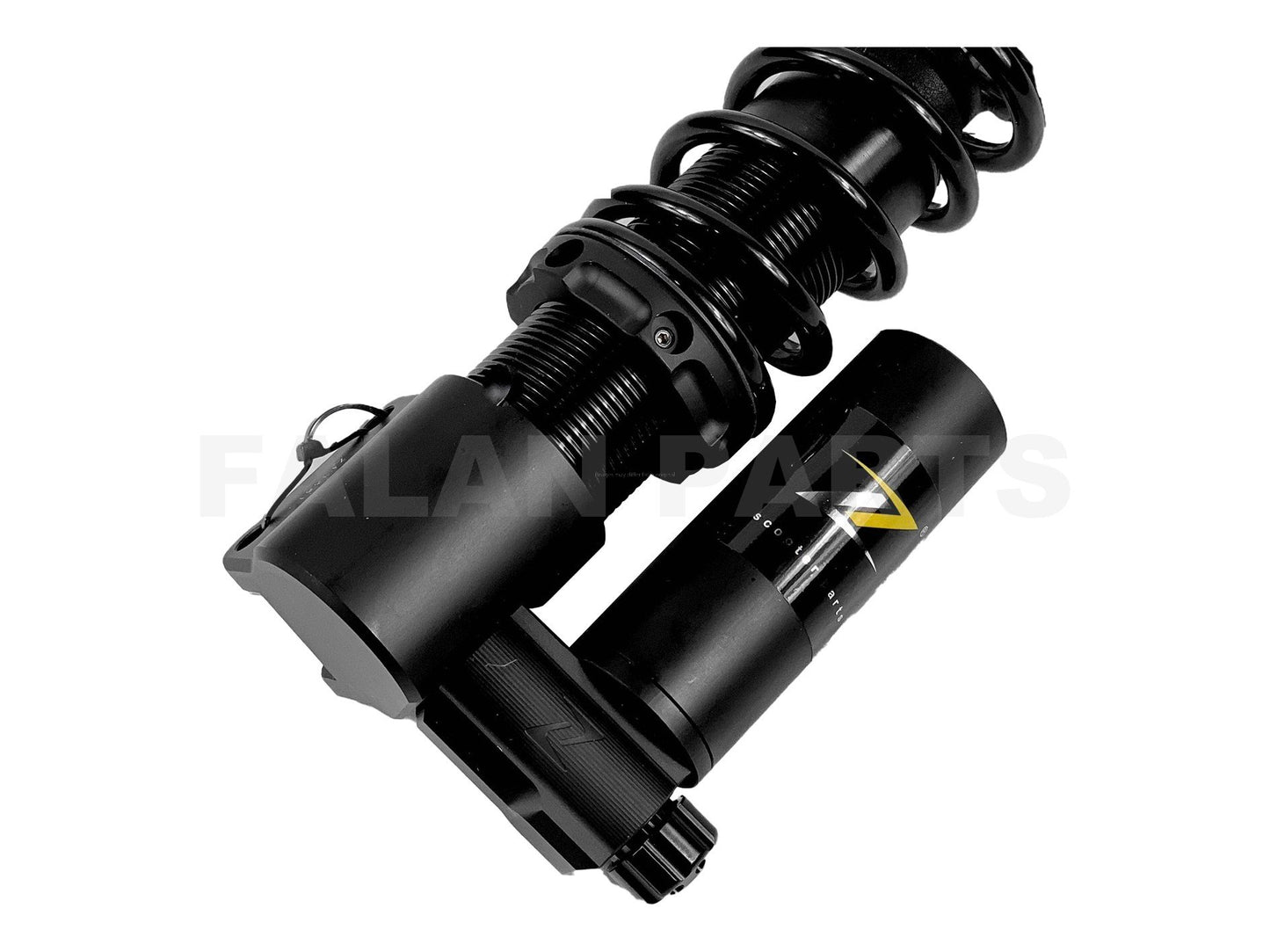 Shock Absorber ZELIONI Black | Vespa GTS Models (´03-`13/`17-) Zelioni 476.88 Falan Parts