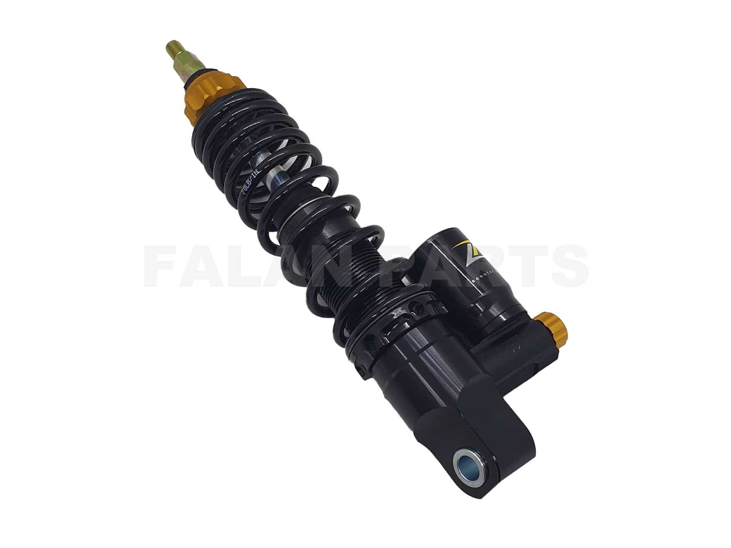 Shock Absorber ZELIONI Black Front | Vespa Primavera/ Sprint 50-150 Zelioni 385.55 Falan Parts