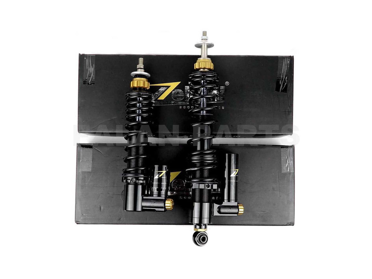 Shock Absorber ZELIONI Black Rear | Vespa Primavera/ Sprint 125-150 `14-) Zelioni 399.95 Falan Parts